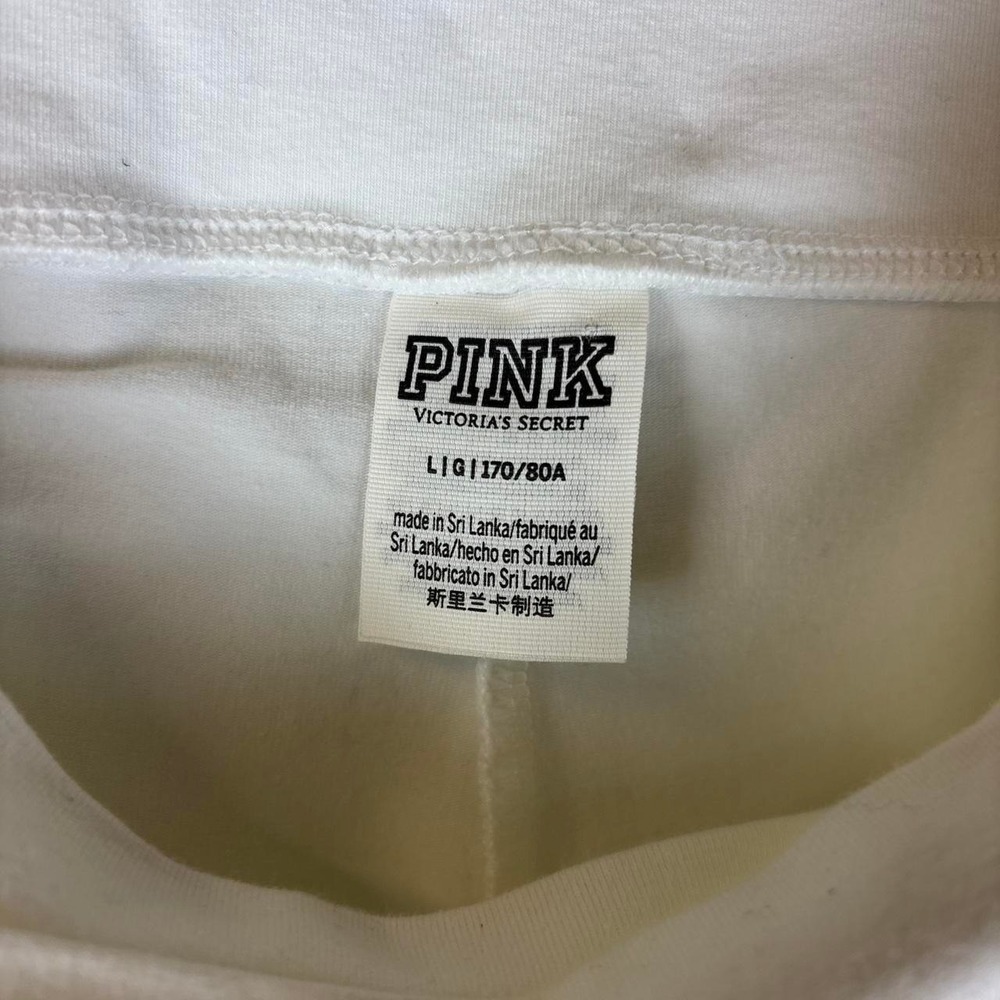 Womens Victoria's Secret PINK white mini skirt with built in shorts - Picture 4 of 4